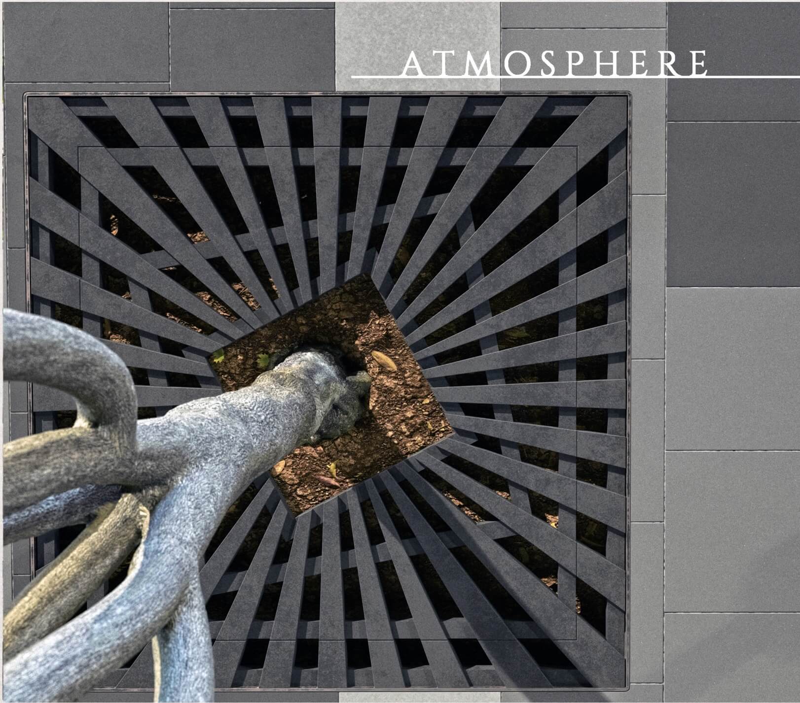 Приствольная решетка для дерева ZKING ATMOSPHERE 1.2х1.2м Черная в Салавате фото