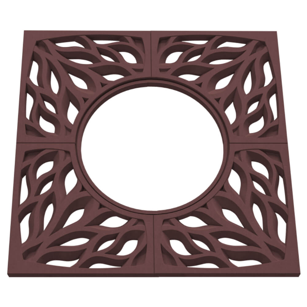 Приствольная решетка для дерева ZKING CRUST 1.2х1.2м Коричневая в Салавате фото