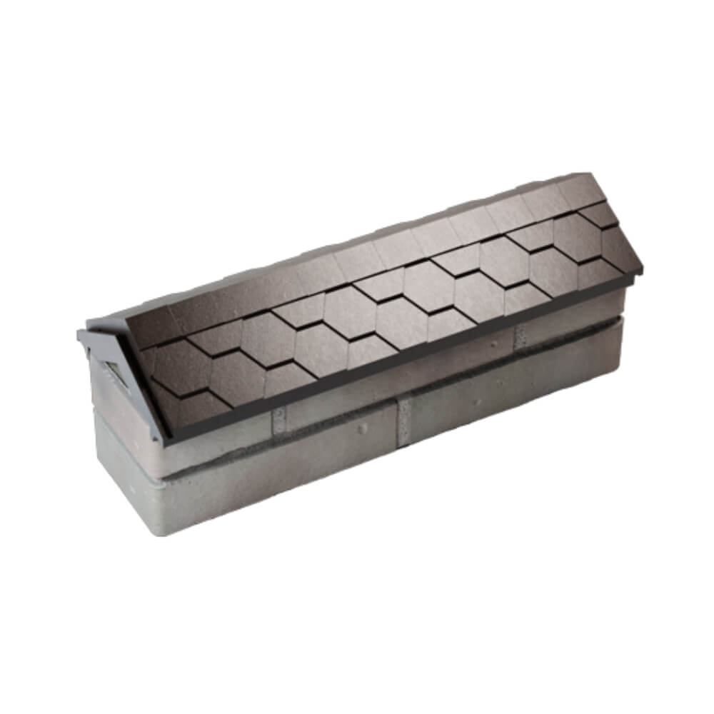 Парапет Zking Эверест Коричневый с посадкой на 0.5 кирпича (130мм) в Салавате фото