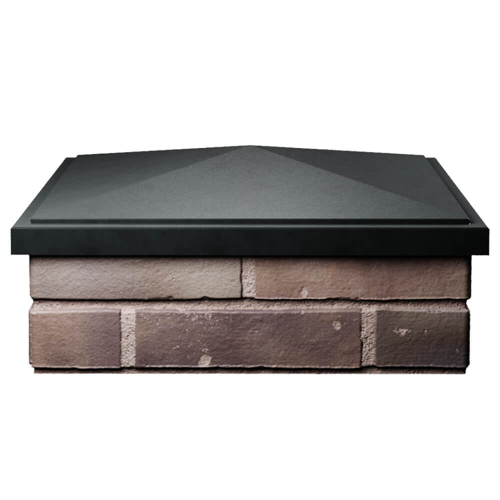 Колпак Zking БонаМоно Черный на столб 2х2 кирпича (515х515, 530х530мм) Салават фото