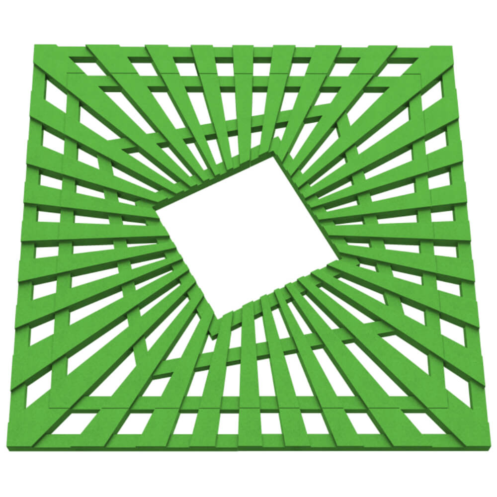 Приствольная решетка для дерева ZKING ATMOSPHERE 1.2х1.2м Зеленая в Салавате фото