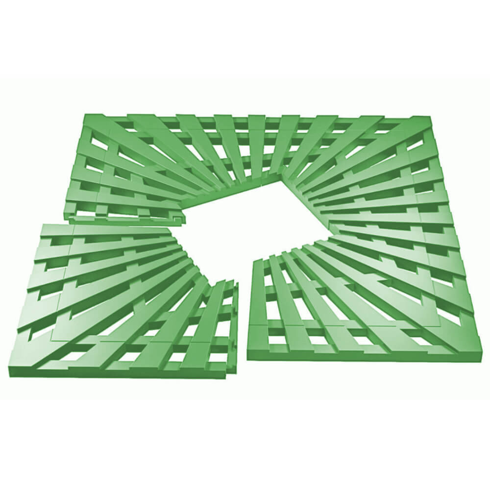 Приствольная решетка для дерева ZKING ATMOSPHERE 1.2х1.2м Зеленая в Салавате фото