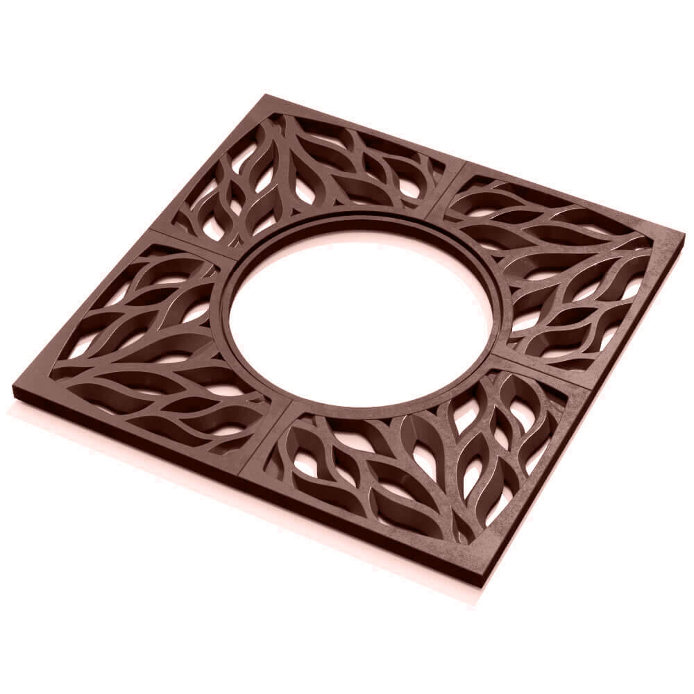 Приствольная решетка для дерева ZKING CRUST 1.2х1.2м Коричневая в Салавате фото