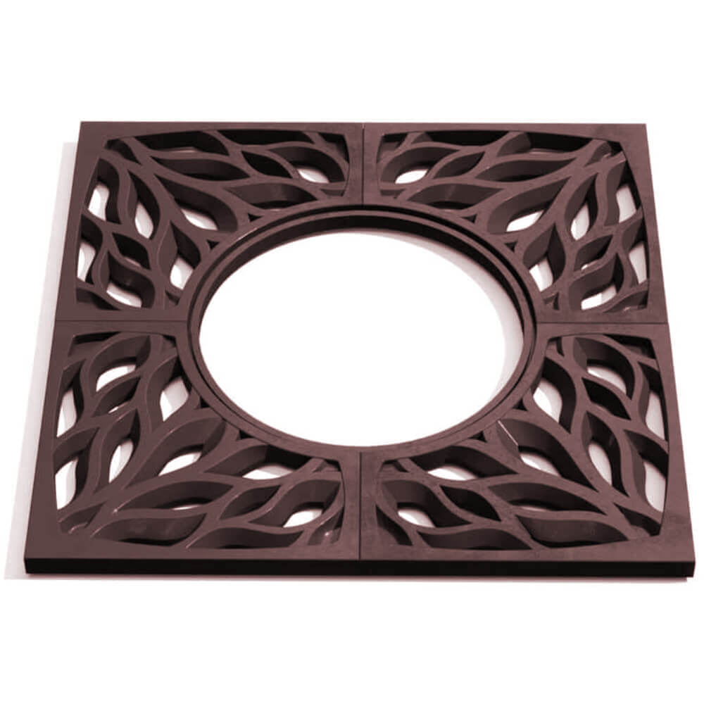Приствольная решетка для дерева ZKING CRUST 1.2х1.2м Коричневая Салават фото