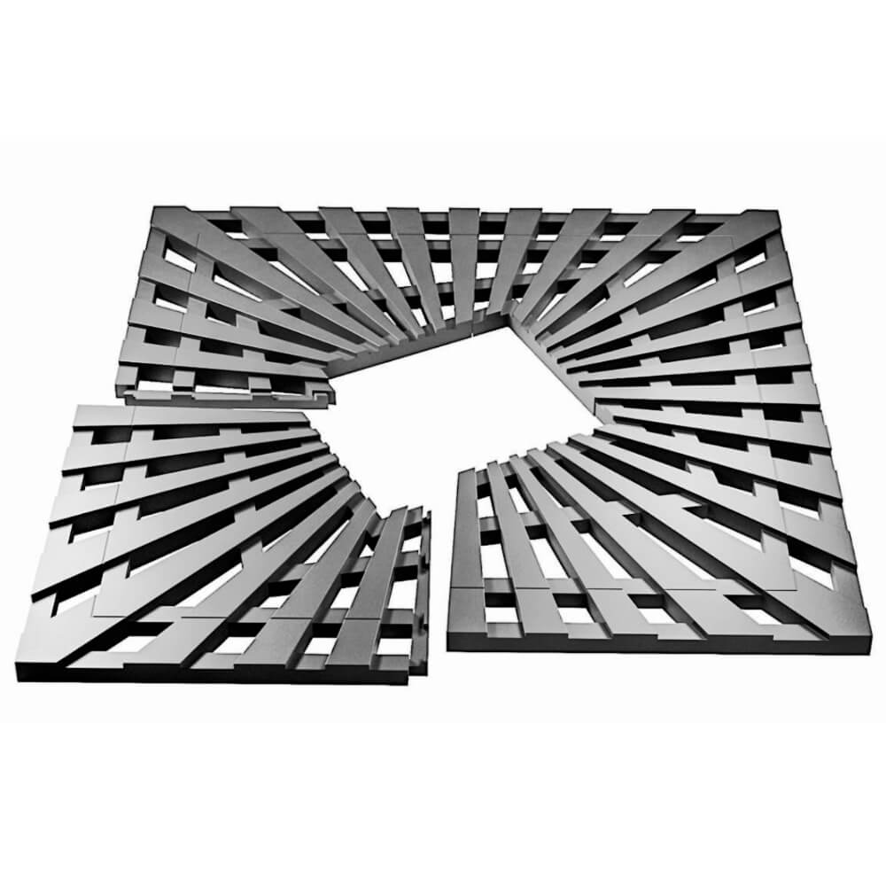 Приствольная решетка для дерева ZKING ATMOSPHERE 1.2х1.2м Серая в Салавате фото