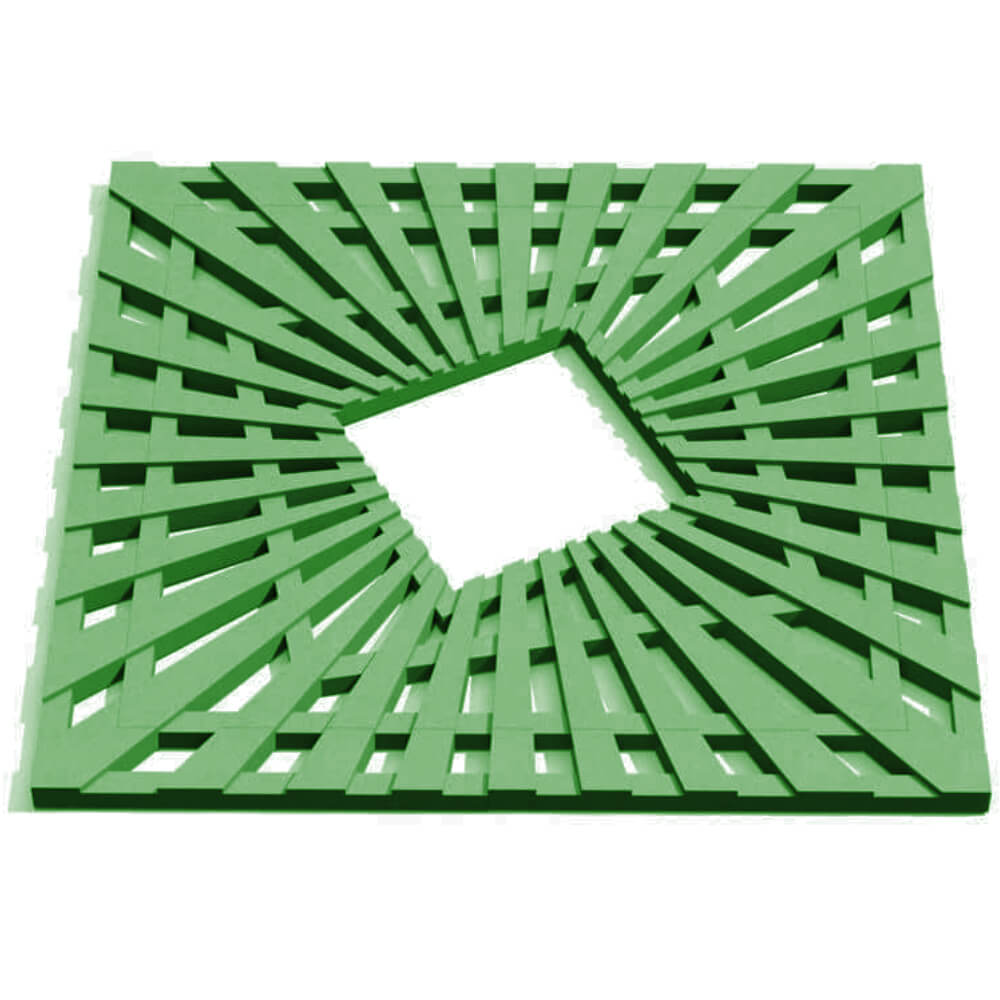 Приствольная решетка для дерева ZKING ATMOSPHERE 1.2х1.2м Зеленая Салават фото