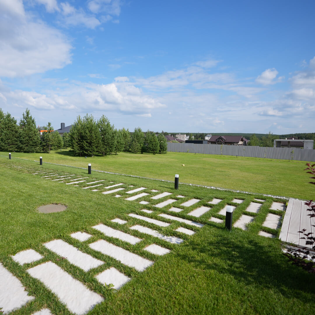 Шаговая плита STONE Светлая Галька 990х330х55мм в Салавате фото